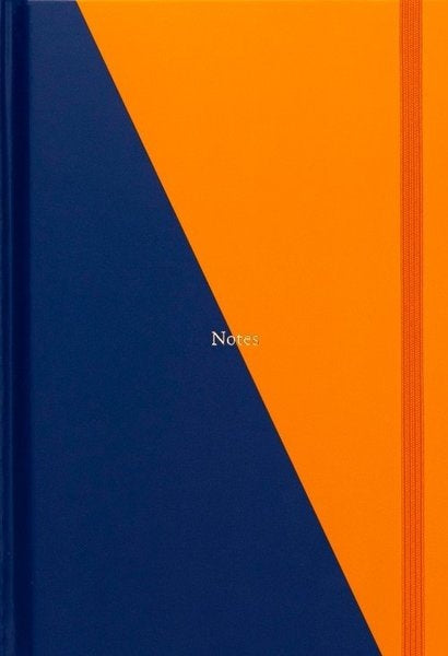 CUADERNO AZUL - NARANJA RENGLONES | Yop & Tom