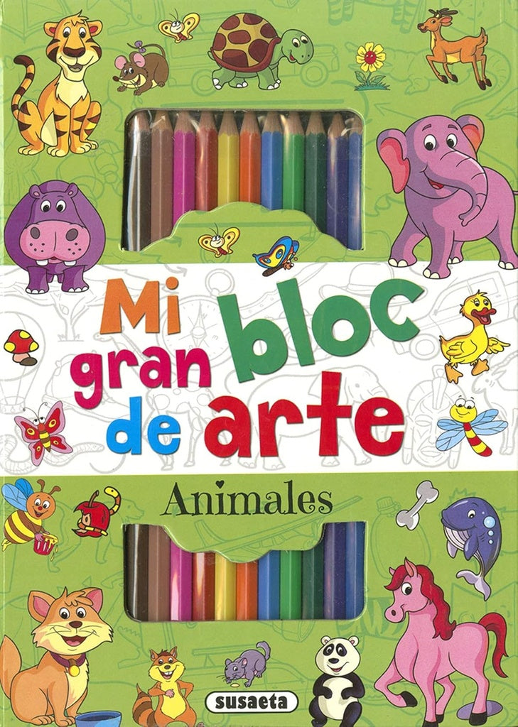Animales. Mi gran bloc de arte | Varios autores