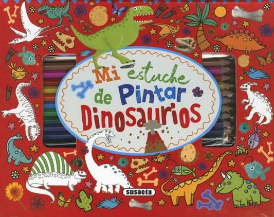 Mi estuche de pintar dinosaurios | Susaeta