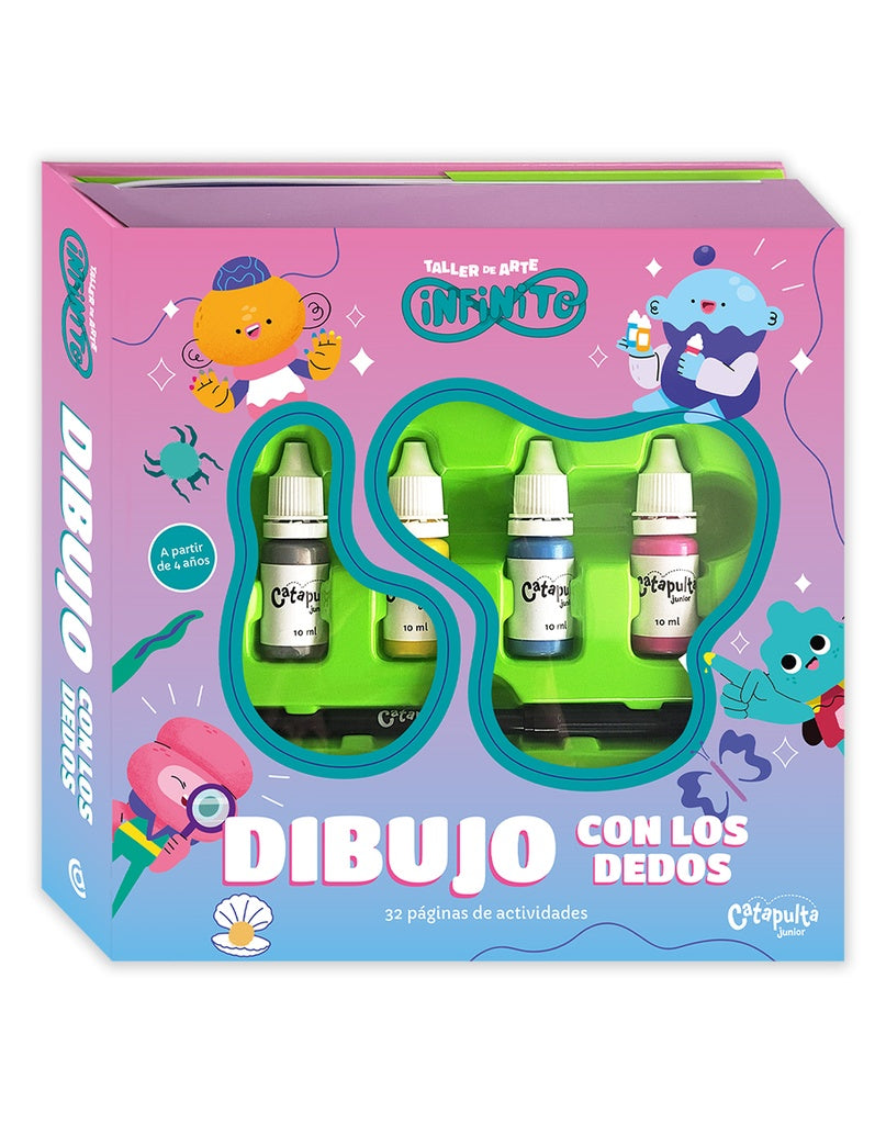 Taller de arte infinito - Dibujo con los dedos | CATAPULTA JUNIOR