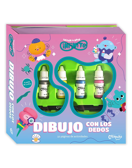 Taller de arte infinito - Dibujo con los dedos | CATAPULTA JUNIOR