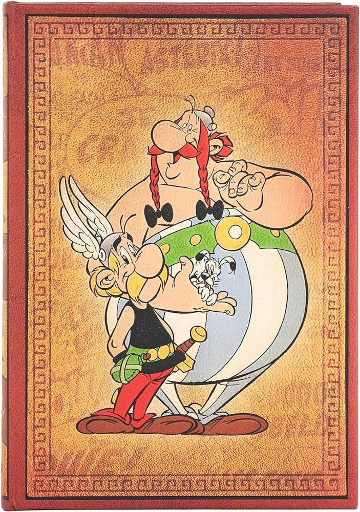 Astérix y Obélix
. Cuaderno Midi con renglones | Hartley & Marks