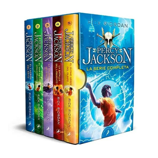 Percy Jackson y los dioses del Olimpo - La serie completa (Estuche) | Rick Riordan