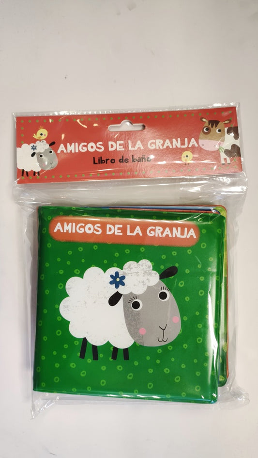 Amigos de la granja. Libro de baño | Agua de Mayo