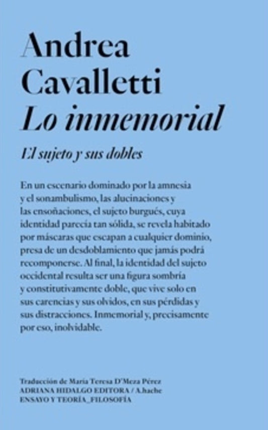 INMEMORIAL, LO | ANDREA CAVALLETTI