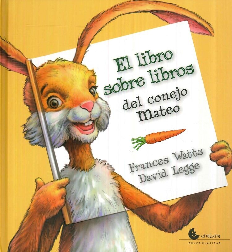 El libro sobre libros del conejo Mateo | LEGGE WATTS