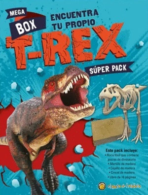 Dinosaurios. Encuentra tu propio T-REX (Mega Box) | EDITORIAL GUADAL