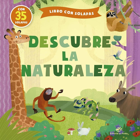 Descubre la naturaleza. Libro con solapas | LENA ZOLOTAREVA