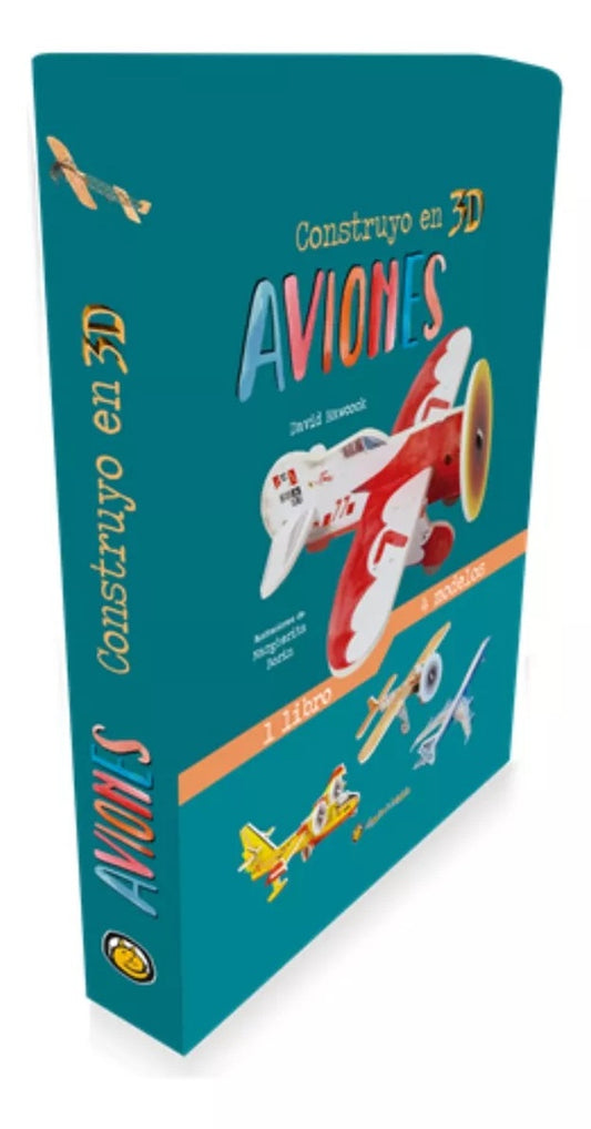 Construyo en 3D: Aviones | Editorial Guadal S.A.