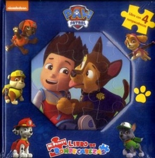 Mi primer libro de rompecabezas. Paw patrol | Phidal Publishing Inc