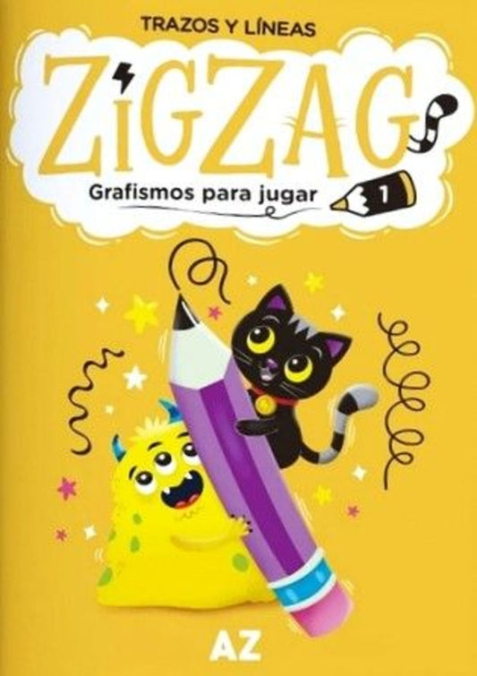 Zigzag Grafismos Para Jugar 1. Trazos y Lineas | Fernanda Elisabet Espinosa