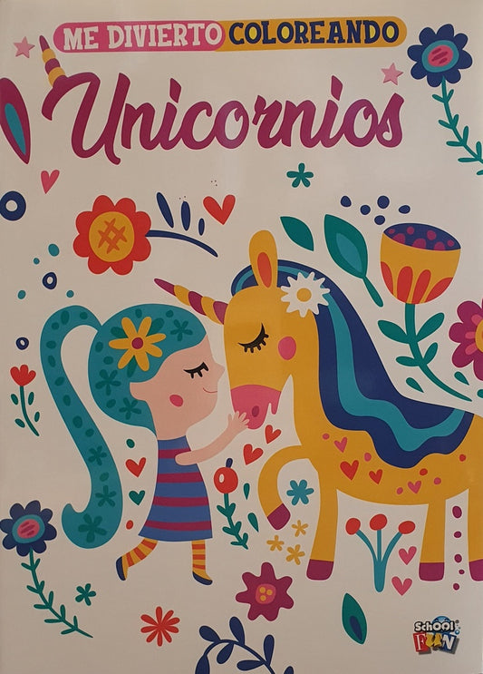 Me divierto coloreando. Unicornios | School Fun