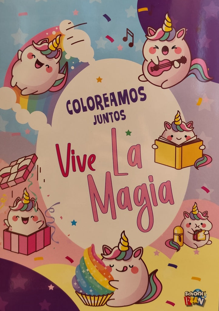 Coloreamos juntos. Vive la magia | School Fun
