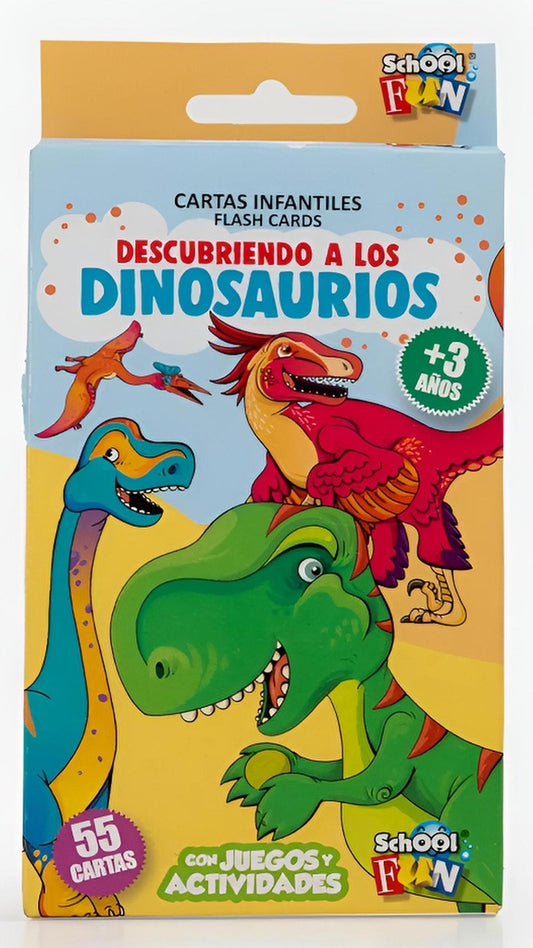 Cartas infantiles. Descubriendo a los dinosaurios | School Fun