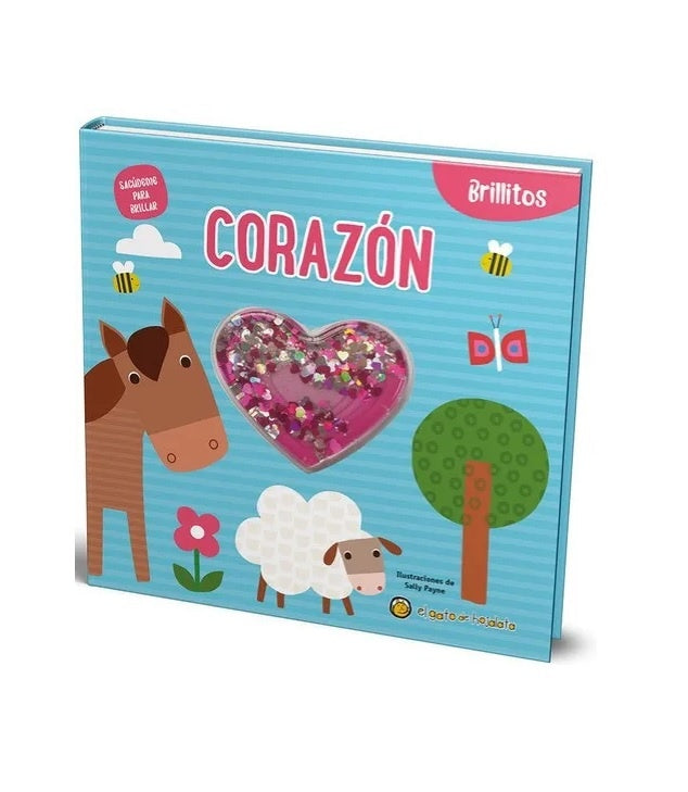 Corazón. Brillitos de silicona | Editorial Guadal S.A.