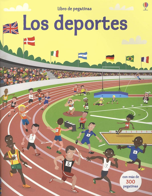 Los deportes. Libro de pegatinas | USBORNE