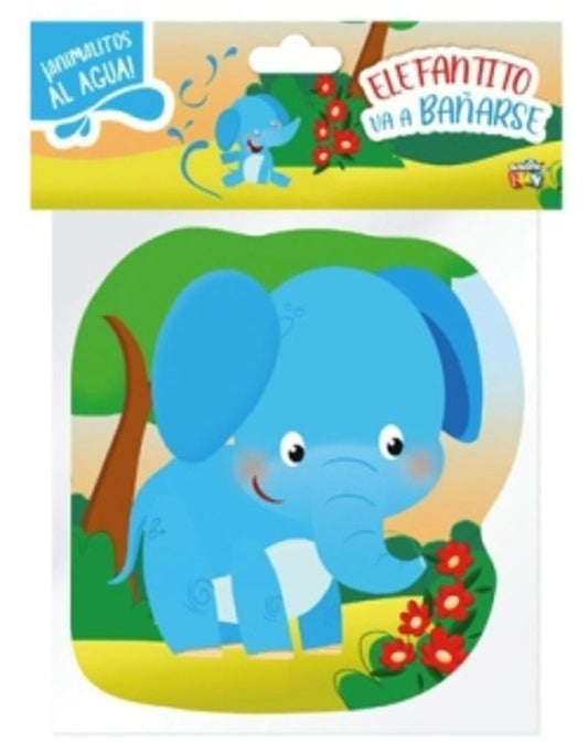 Elefantito va a bañarse. Animalitos al agua! | School Fun