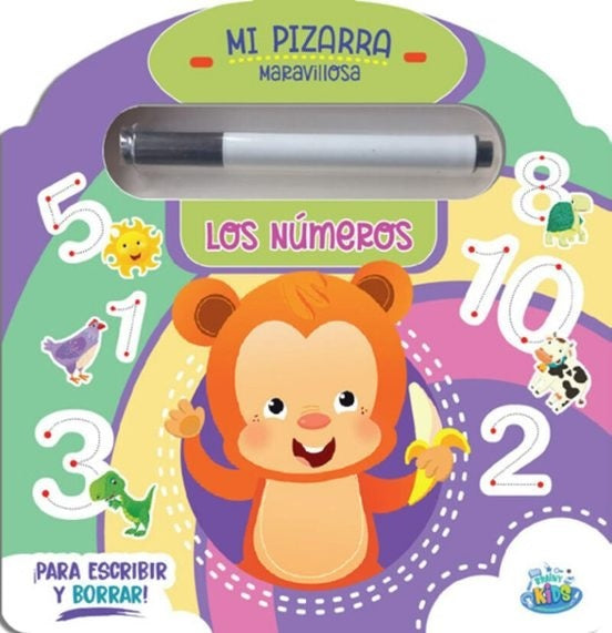 Los números. Mi pizarra maravillosa | BRAINY KIDS