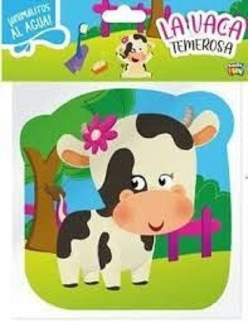 La vaca temerosa. Animalitos al agua | School Fun