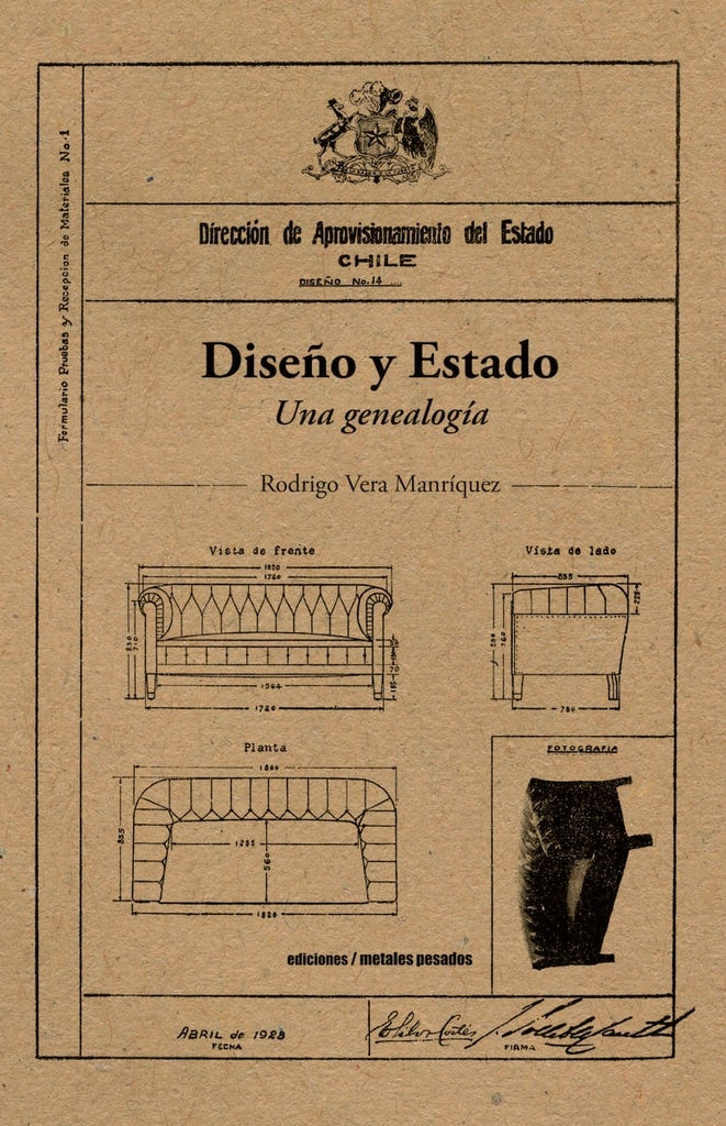 DISEÑO Y ESTADO. UNA GENEALOGIA | RODRIGO VERA MANRIQUEZ