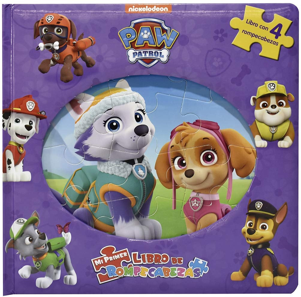 Mi primer libro de rompecabezas - Paw Patrol | Phidal