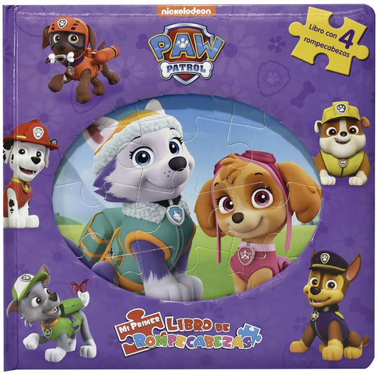 Mi primer libro de rompecabezas - Paw Patrol | Phidal