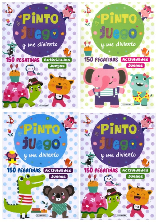 Pinto, juego y me divierto (varios títulos) | Distribooks
