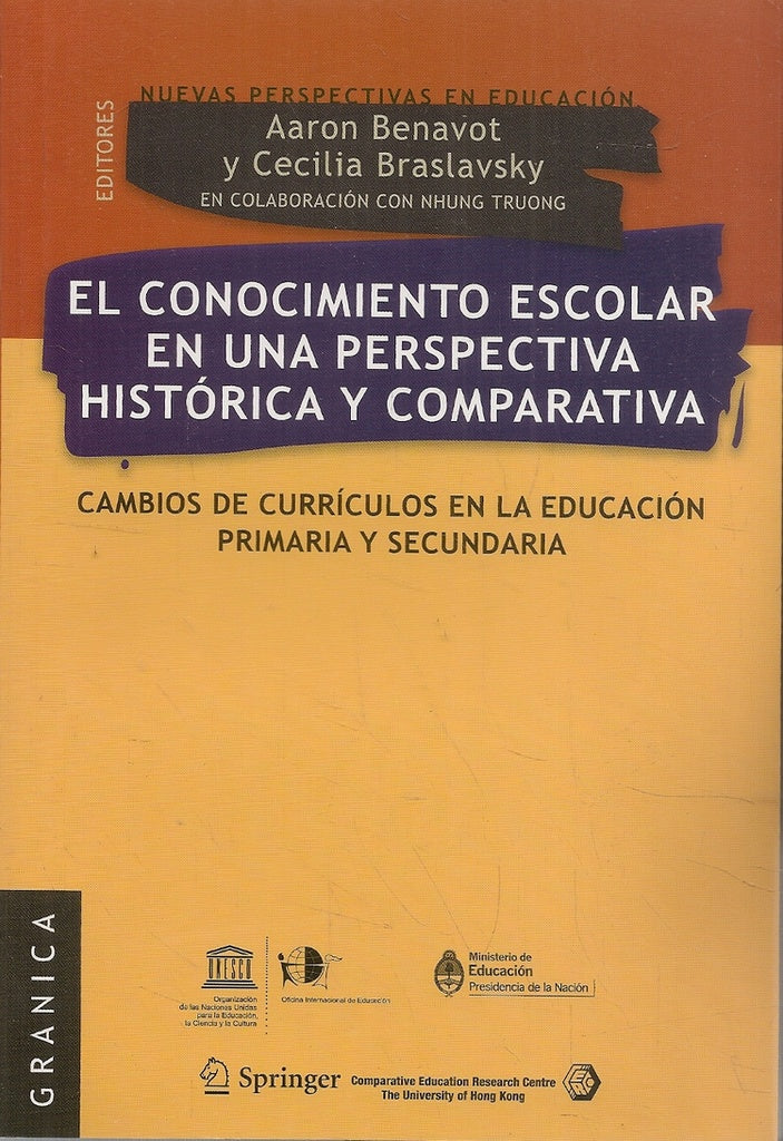 El conocimiento escolar en una perspectiva | AARON-BRASLAVSKY  CECILIA BENAVOT