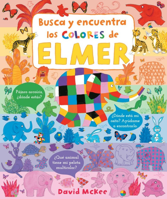 Busca y encuentra los colores de Elmer | DAVID MCKEE