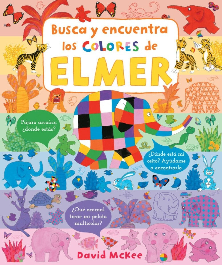 Busca y encuentra los colores de Elmer | DAVID MCKEE