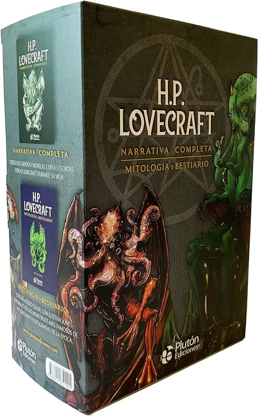 Pack 2: Narrativa completa + Mitología y bestiario | H.P. Lovecraft