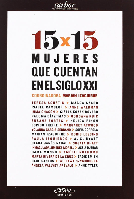 15 * 15 MUJERES QUE CUENTAN