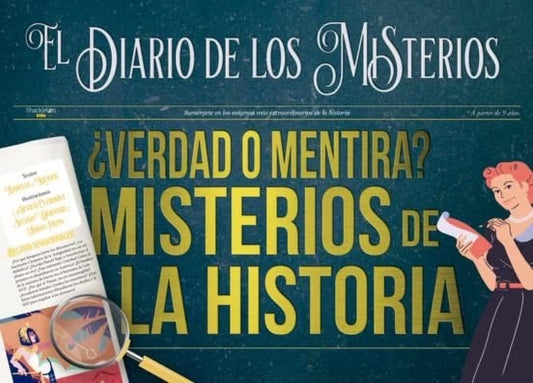 El diario de los misterios: ¿Verdad o mentira? Misterios de la historia | Isabelle Louviot