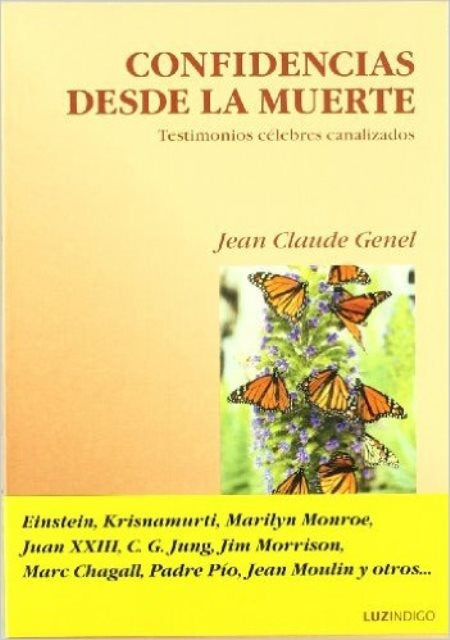 CONFIDENCIAS DESDE LA MUERTE | JEAN CLAUDE GENEL