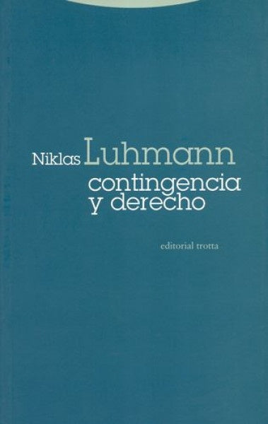 CONTINGENCIA Y DERECHO | NIKLAS LUHMANN