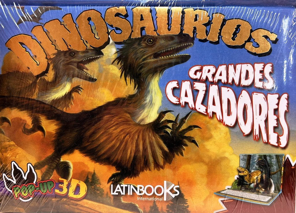 Dinosaurios Pop Up 3D:Grandes Cazadores