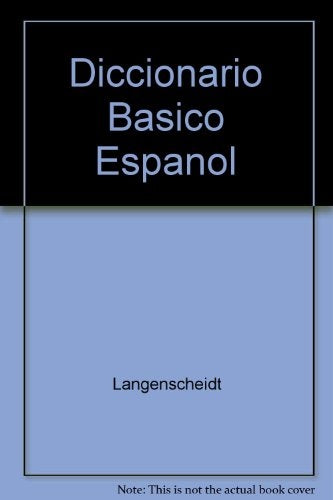 LANGENSCHEIDT DICCIONARIO BASICO ESPAÑOL