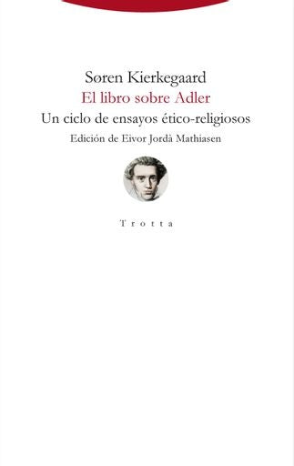 LIBRO SOBRE ADLER, EL | SOREN KIERKEGAARD