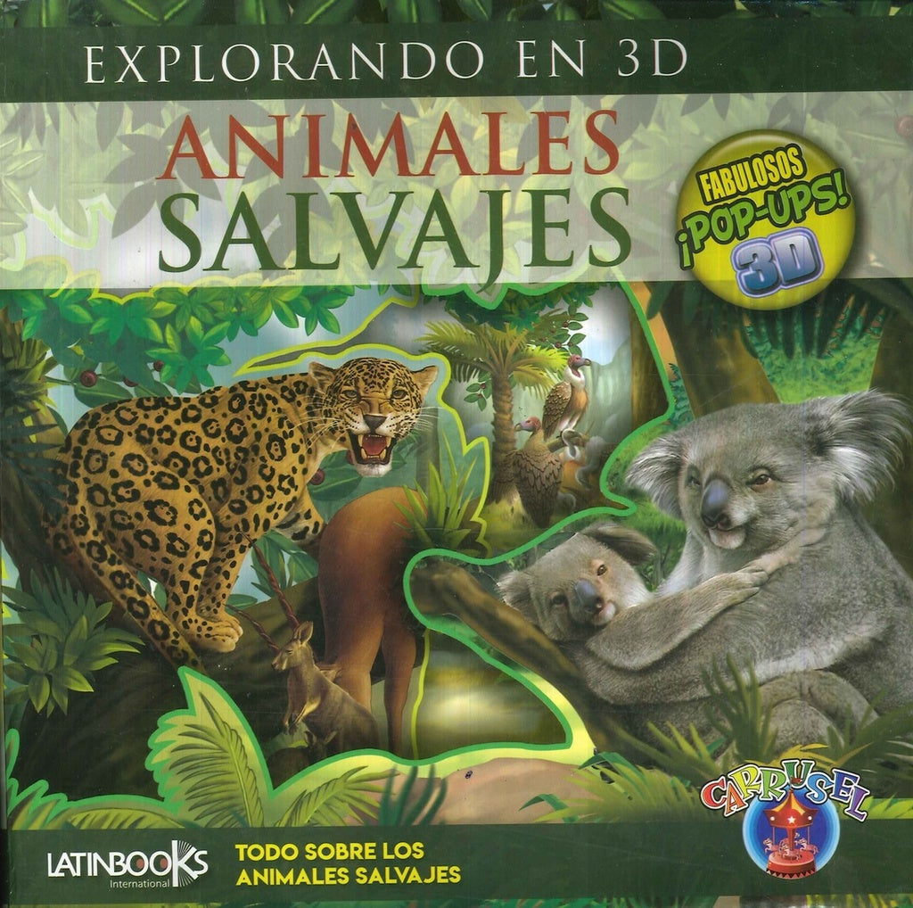 Carrusel: Animales salvajes (Explorando en 3D) | Varios autores