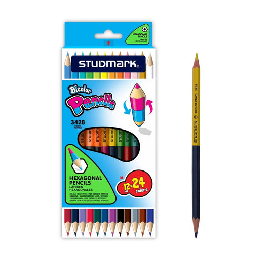 Caja de 12x24 Lápices de Colores Studmark | PAPELERÍA