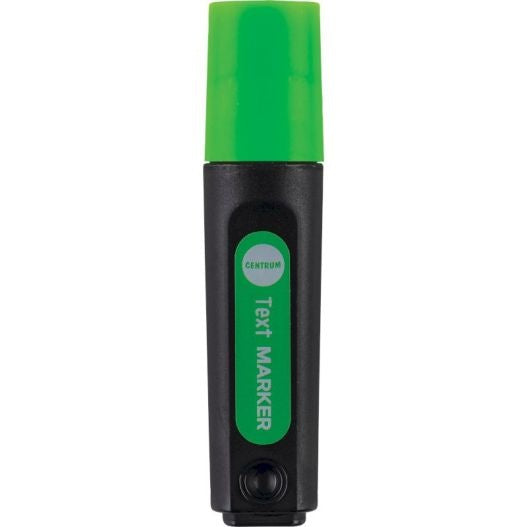 Resaltador rectangular verde | PAPELERÍA