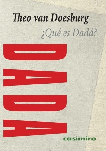 QUE ES DADA? | VAN DOESBURG THEO