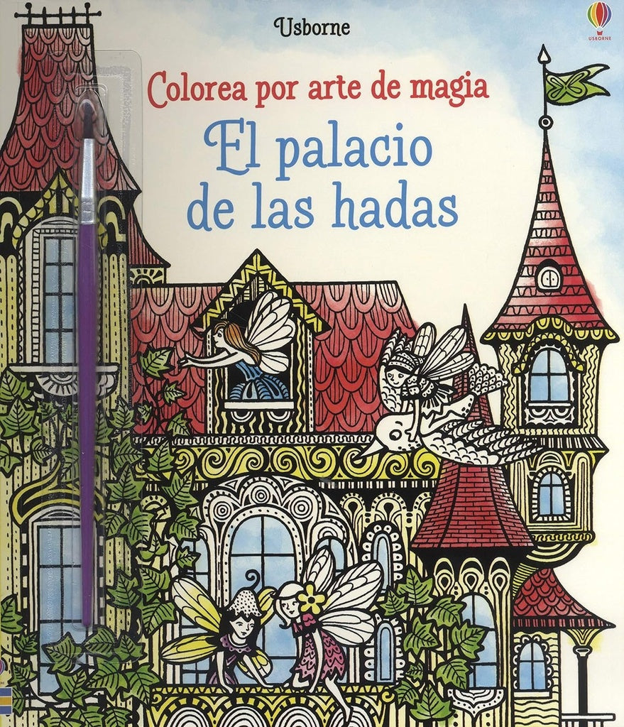 PALACIO DE LAS HADAS  EL. COLOREA POR ARTE DE MAGIA