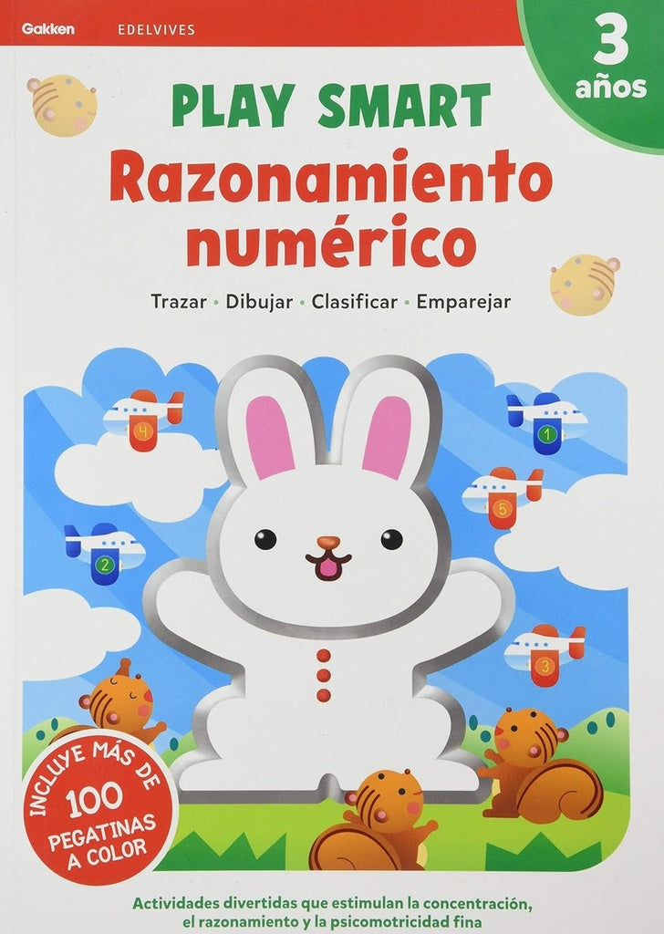 PLAY SMART 3 AÑOS. RAZONAMIENTO NUMERICO
