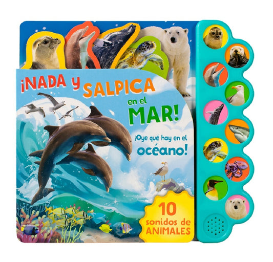 NADA Y SALPICA EN EL MAR!