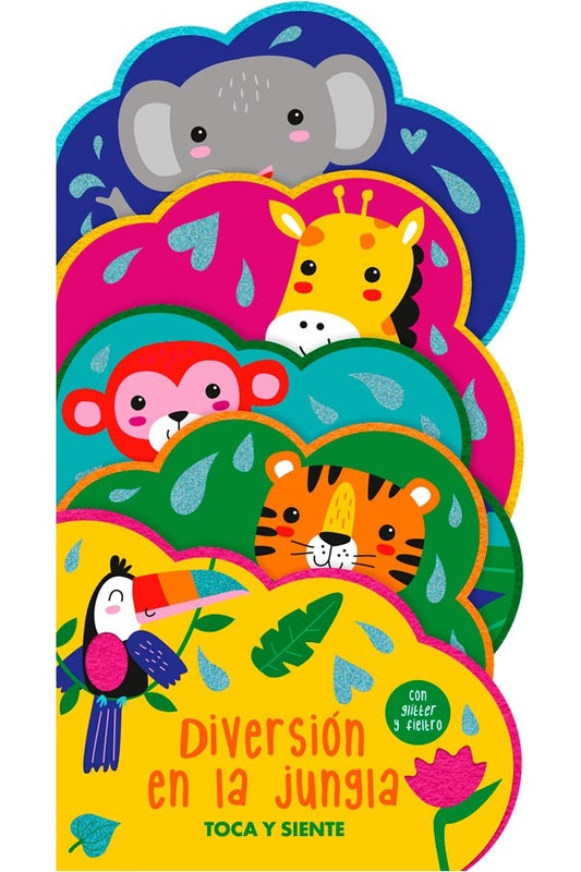 DIVERSION EN LA JUNGLA. TOCA Y SIENTE