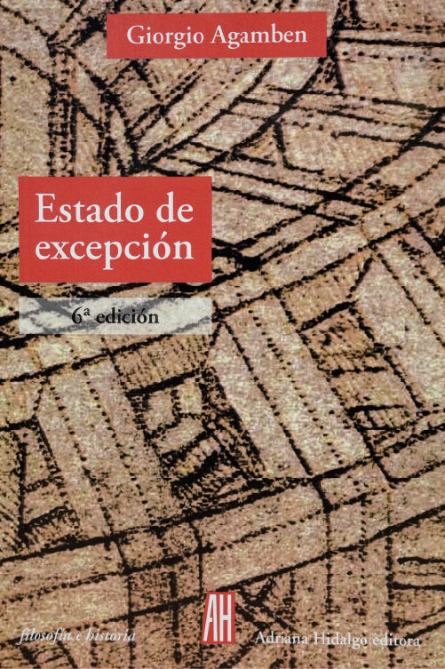 ESTADO DE EXCEPCION | AGAMBEN GIORGIO