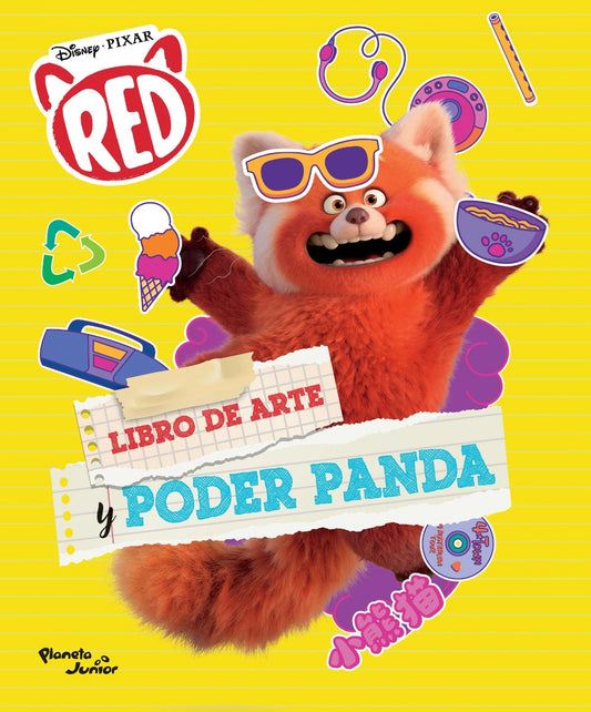 Red. Libro de arte y poder Panda | Disney