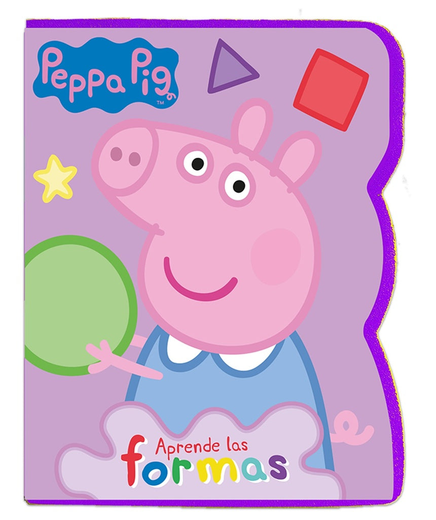Aprende las formas. Peppa Pig. Queridos personajes | Hasbro-Eone