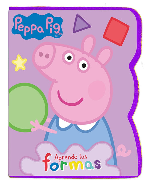 Aprende las formas. Peppa Pig. Queridos personajes | Hasbro-Eone